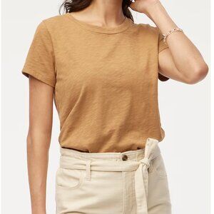 J.CREW STRIPED GIRLFRIEND CREWNECK TEE